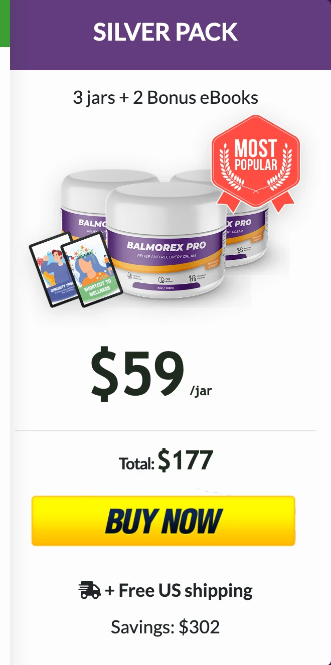 Balmorex Pro 3 bottles
