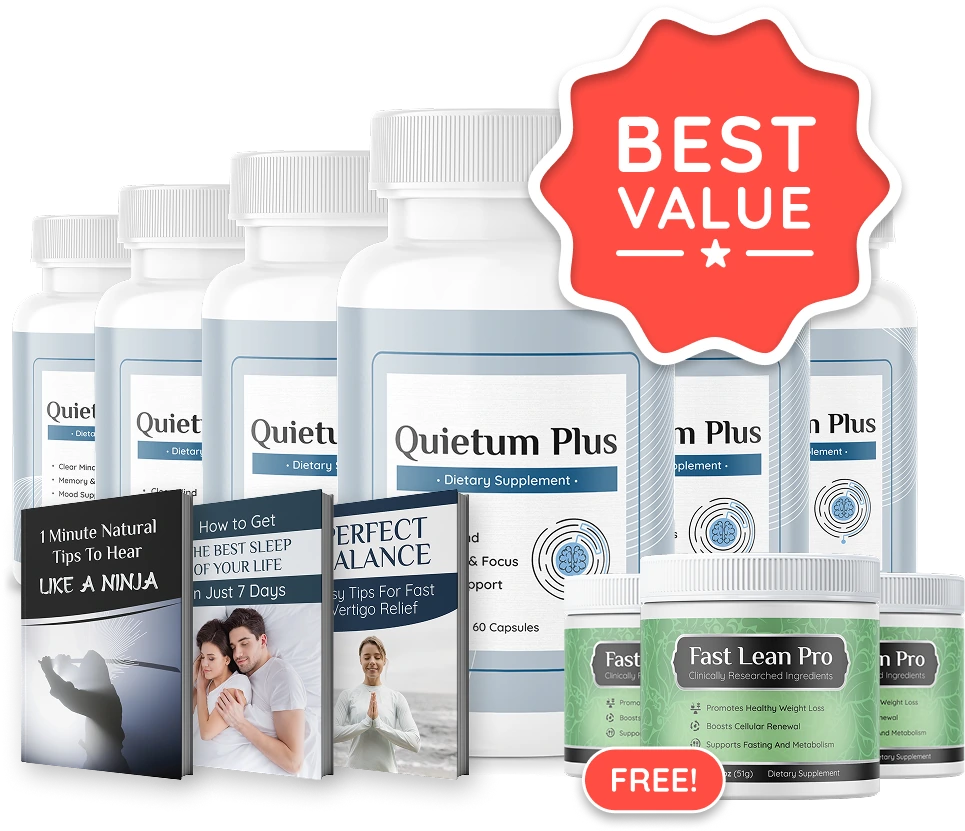 Quietum Plus 6 bottle package